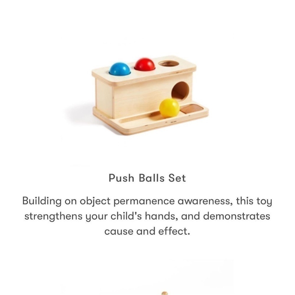 Monti Kids Push Balls Set​ - Picture 2 of 6